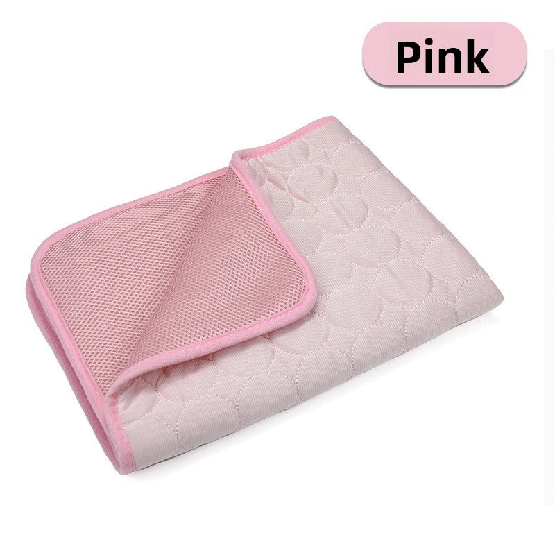 Summer Pet Cooling Pad Ice Silk Mat