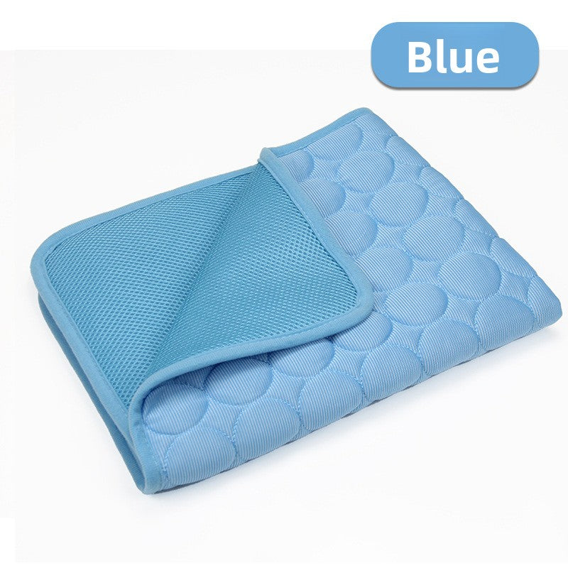 Summer Pet Cooling Pad Ice Silk Mat