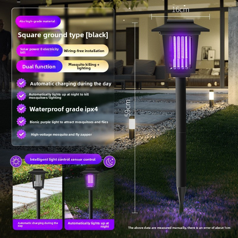 Solar Mosquito Lamp Outdoor Garden Light