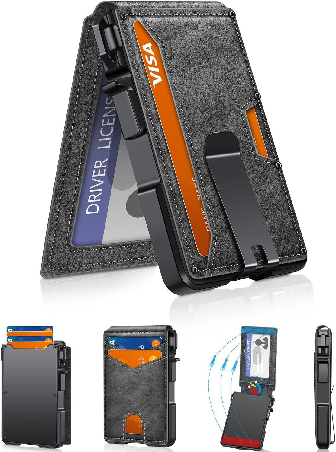 Metal RFID Card Holder Wallet