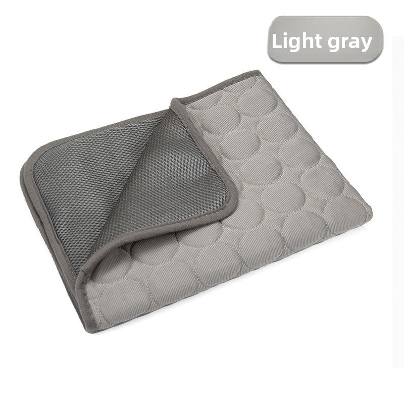 Summer Pet Cooling Pad Ice Silk Mat